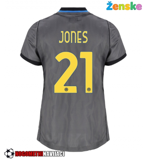 Ženske Nogometnih dresov Inter Milan Curtis Jones #21 Tretji 2026-27 Kratki rokavi Ženske Nogometnih dresov Inter Milan Curtis Jones #21 Tretji 2026-27 Kratki rokavi
